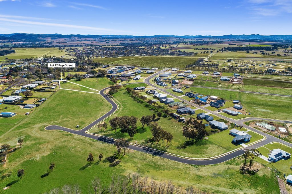 Sold - Lot 12 Page Street - New Property in Mudgee - Real Estate by Adam Woods